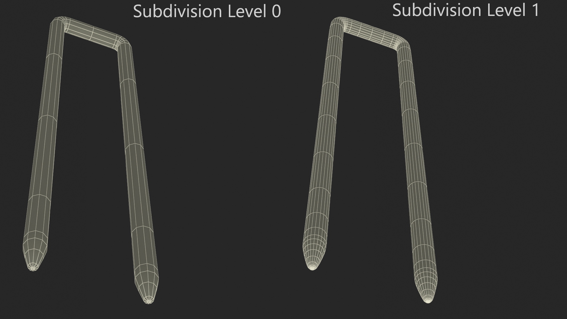 Pneumatic Nail 419J 3D model