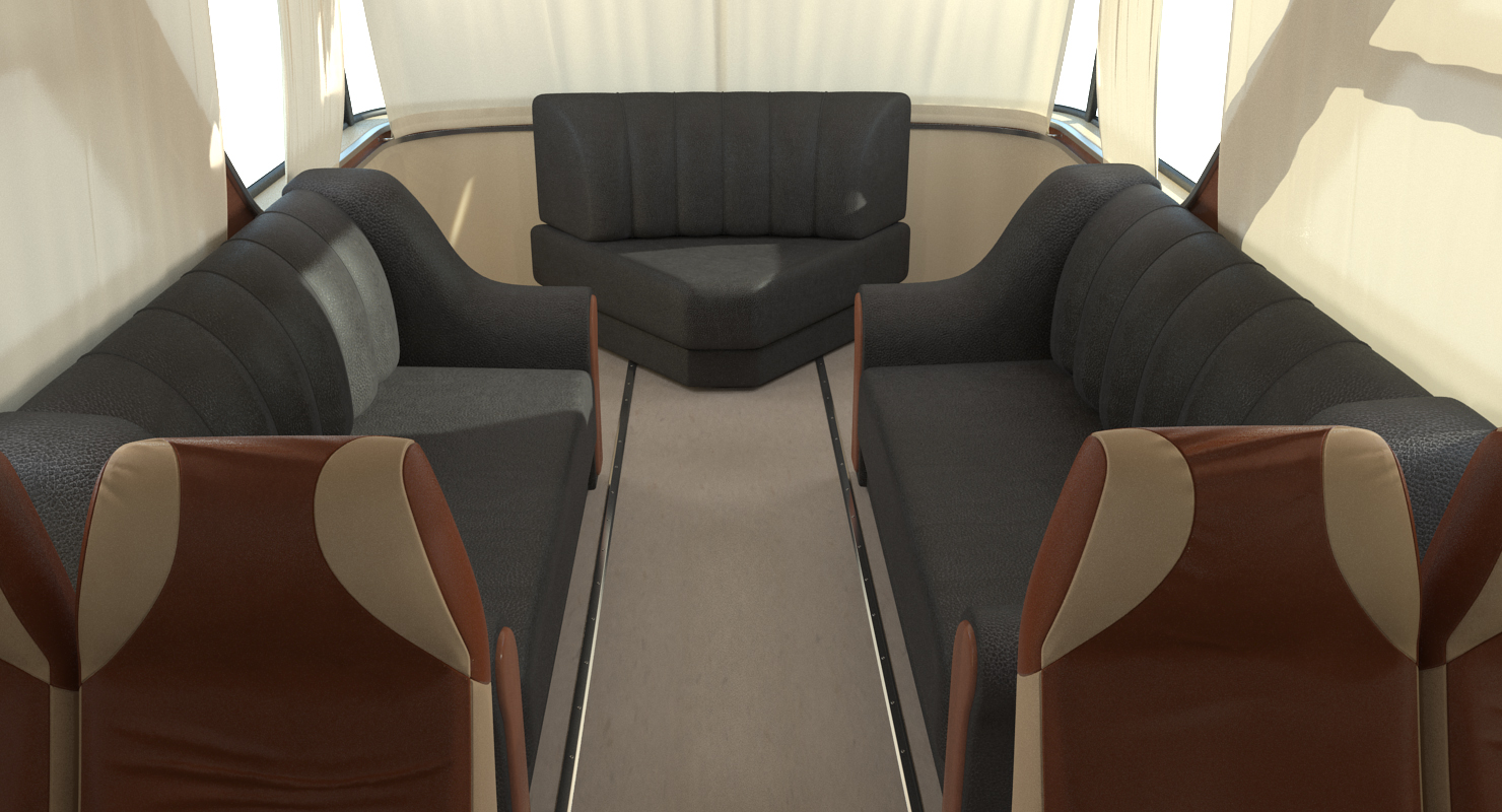 3D Sultana 1973 Bus