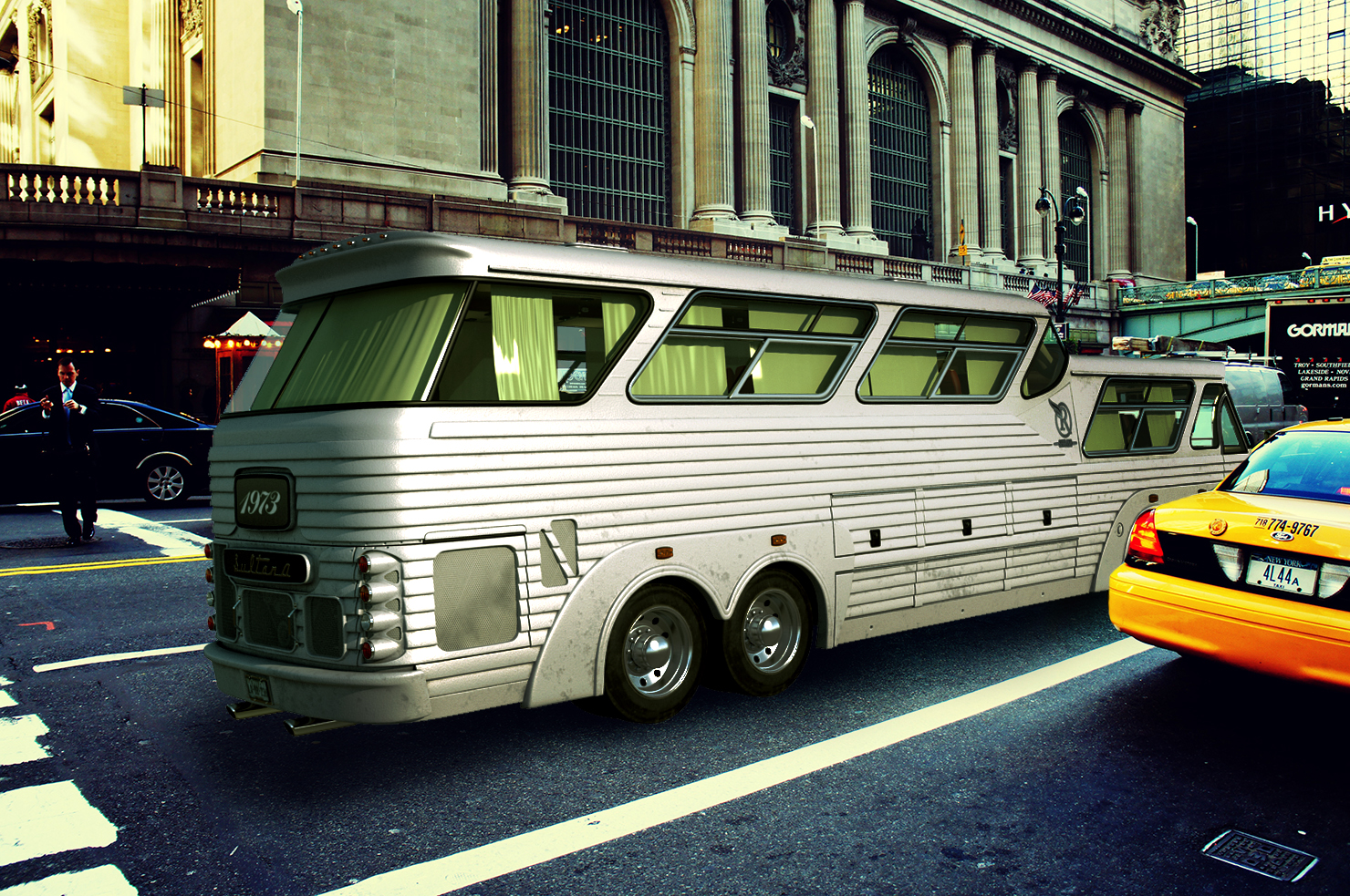 3D Sultana 1973 Bus