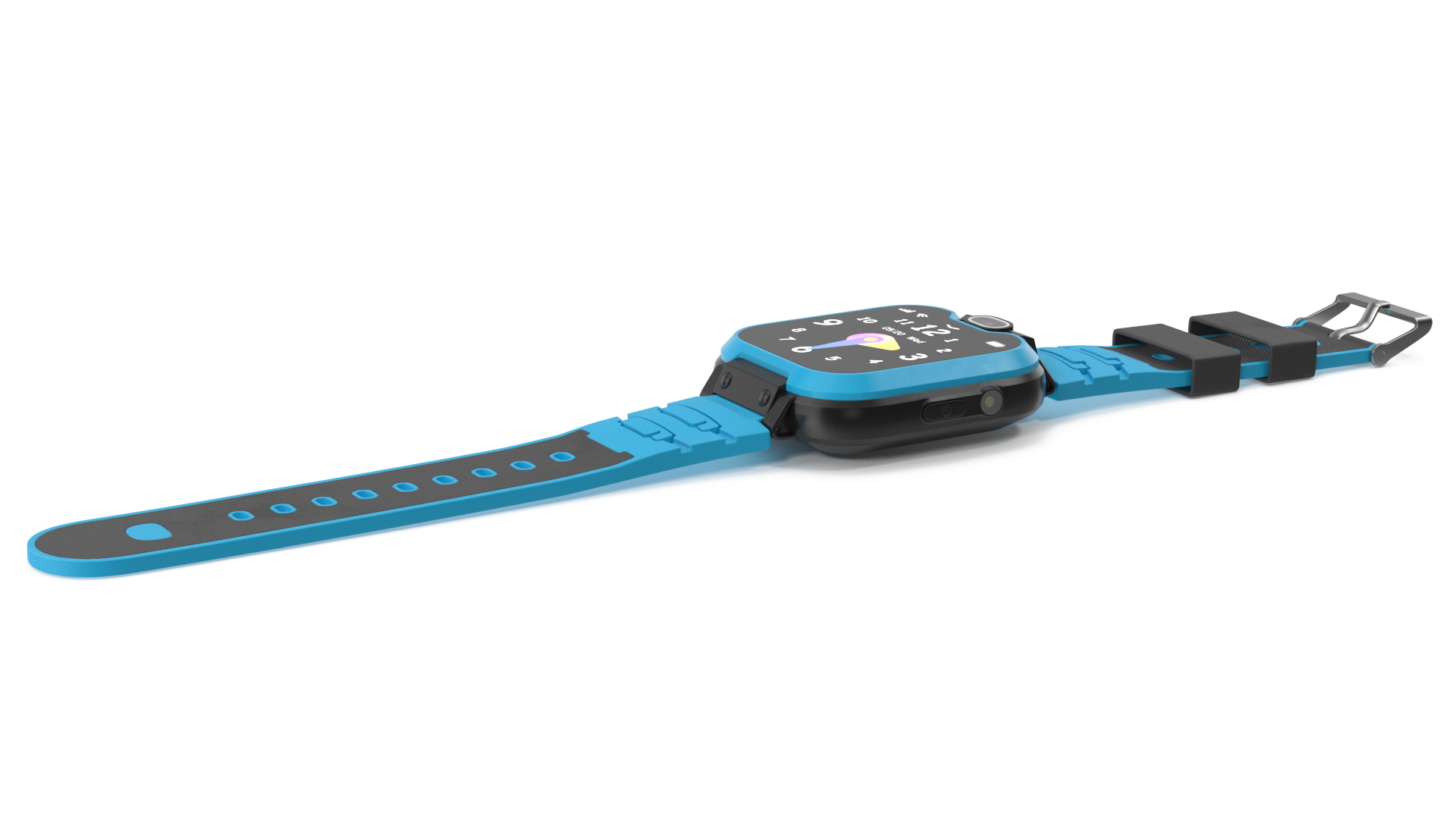 3D Kids Smart Watch Blue