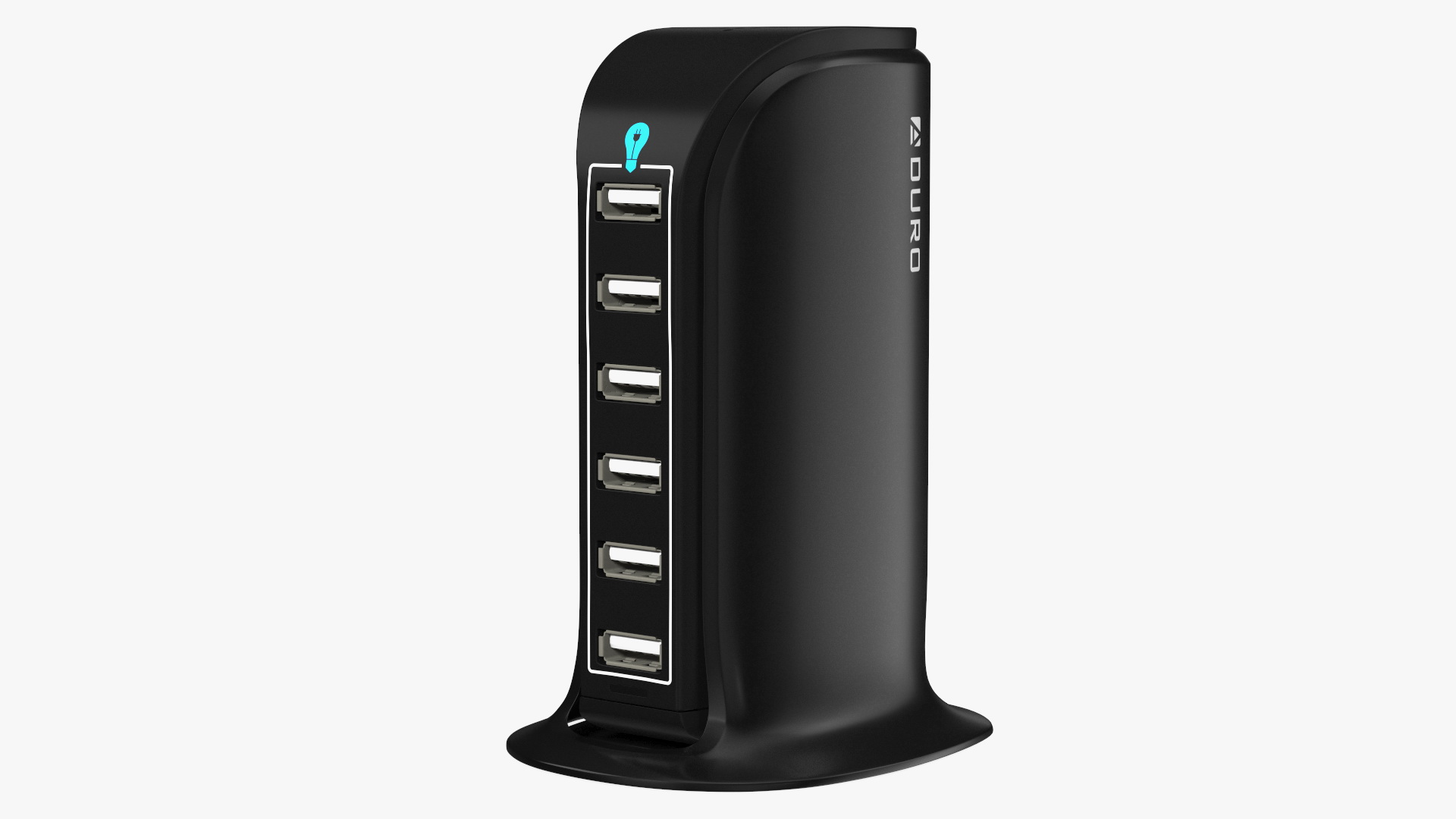 3D model Desktop Charging USB Hub Turned OFF
