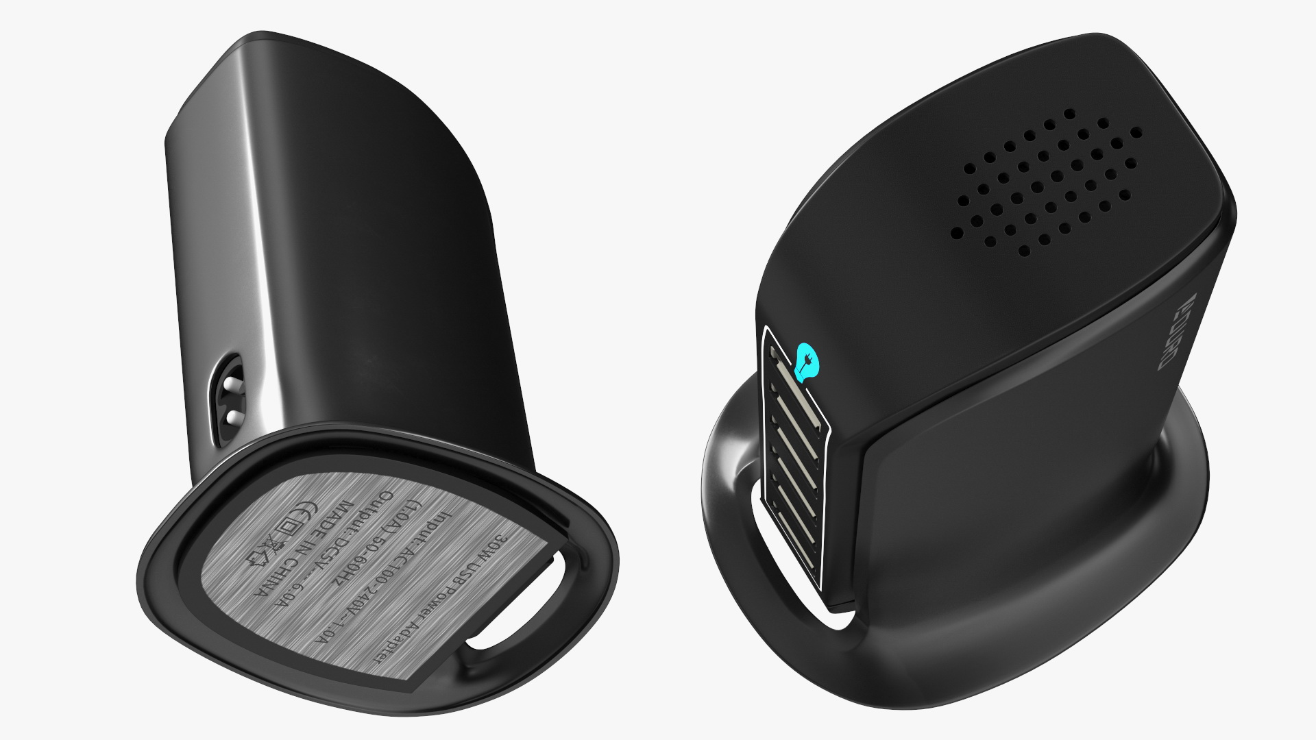 3D model Desktop Charging USB Hub Turned OFF
