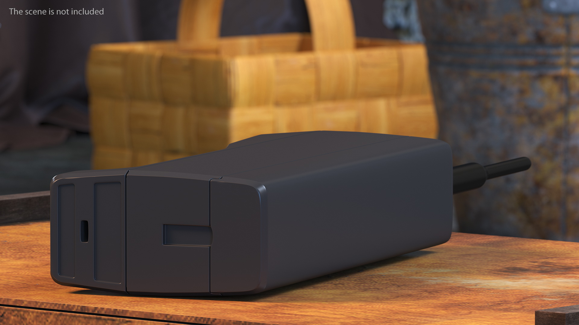 Vintage Analogue Mobile Phone 3D model