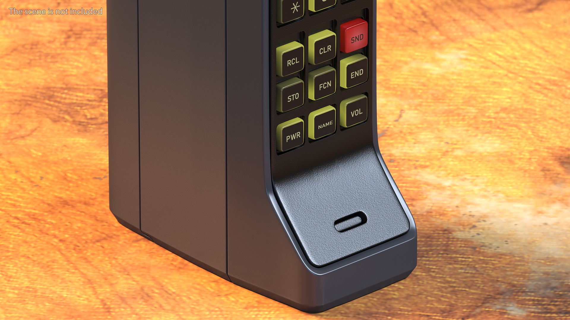 Vintage Analogue Mobile Phone 3D model