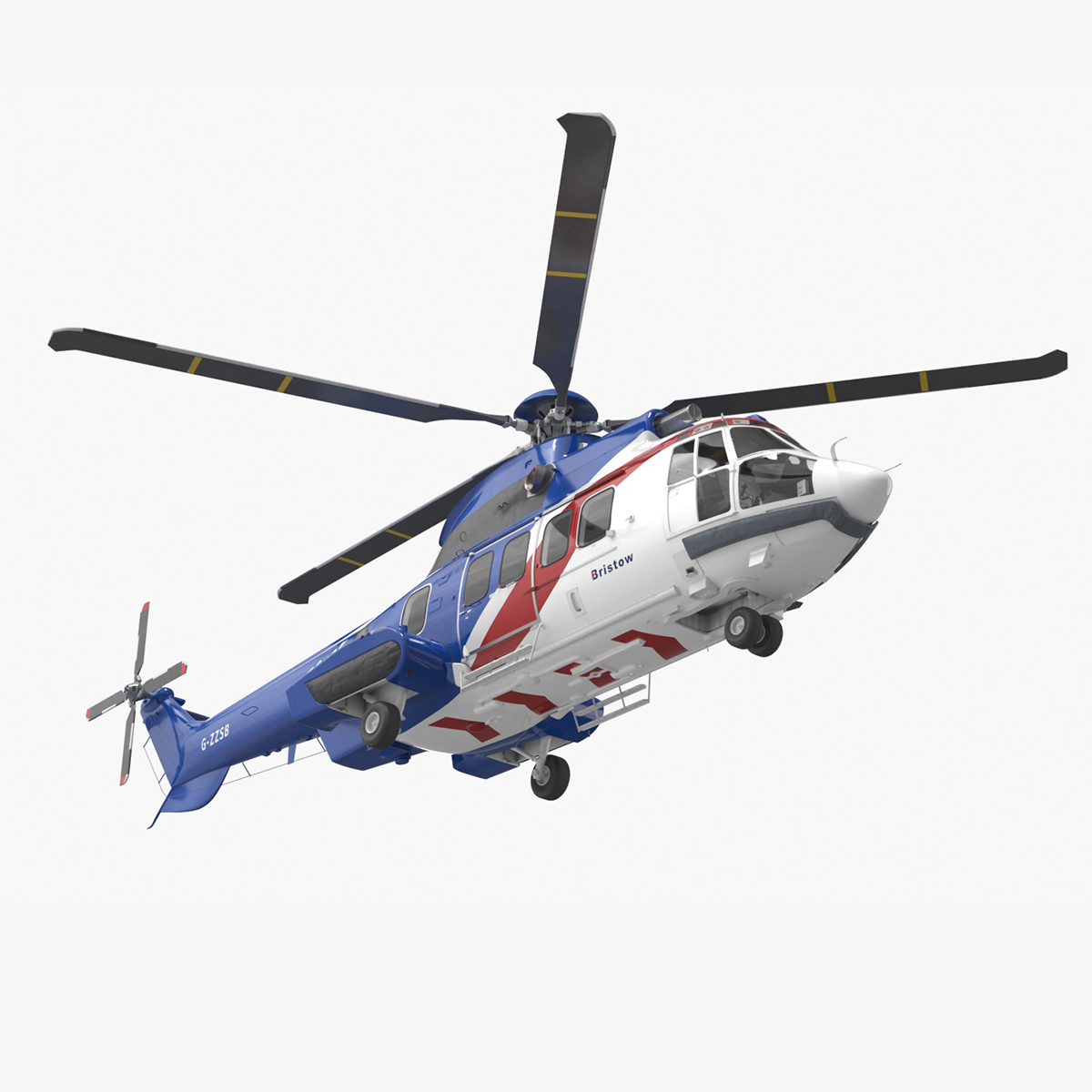 Airbus H225 Passenger Helicopter Simplified