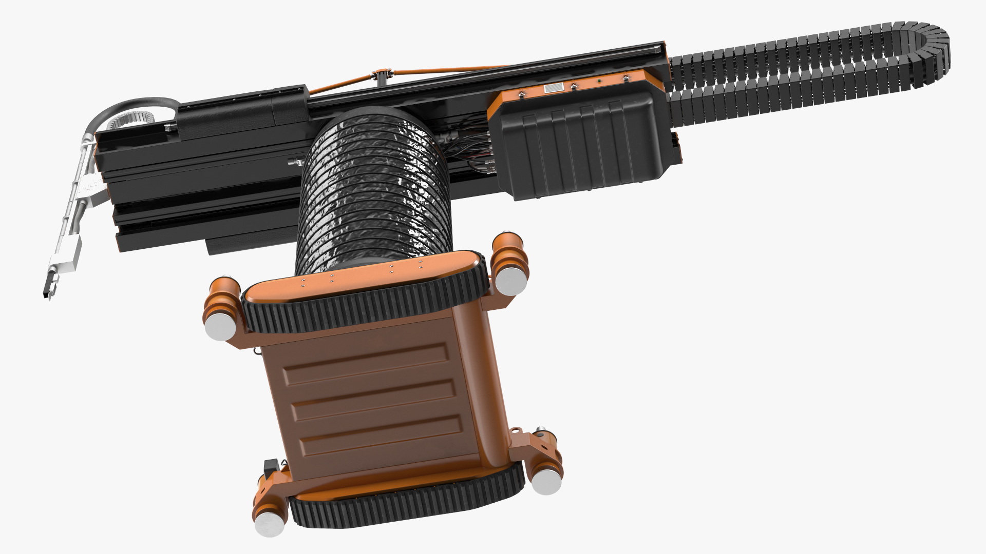 Construction 3D Printer Rigged for Cinema 4D 3D model