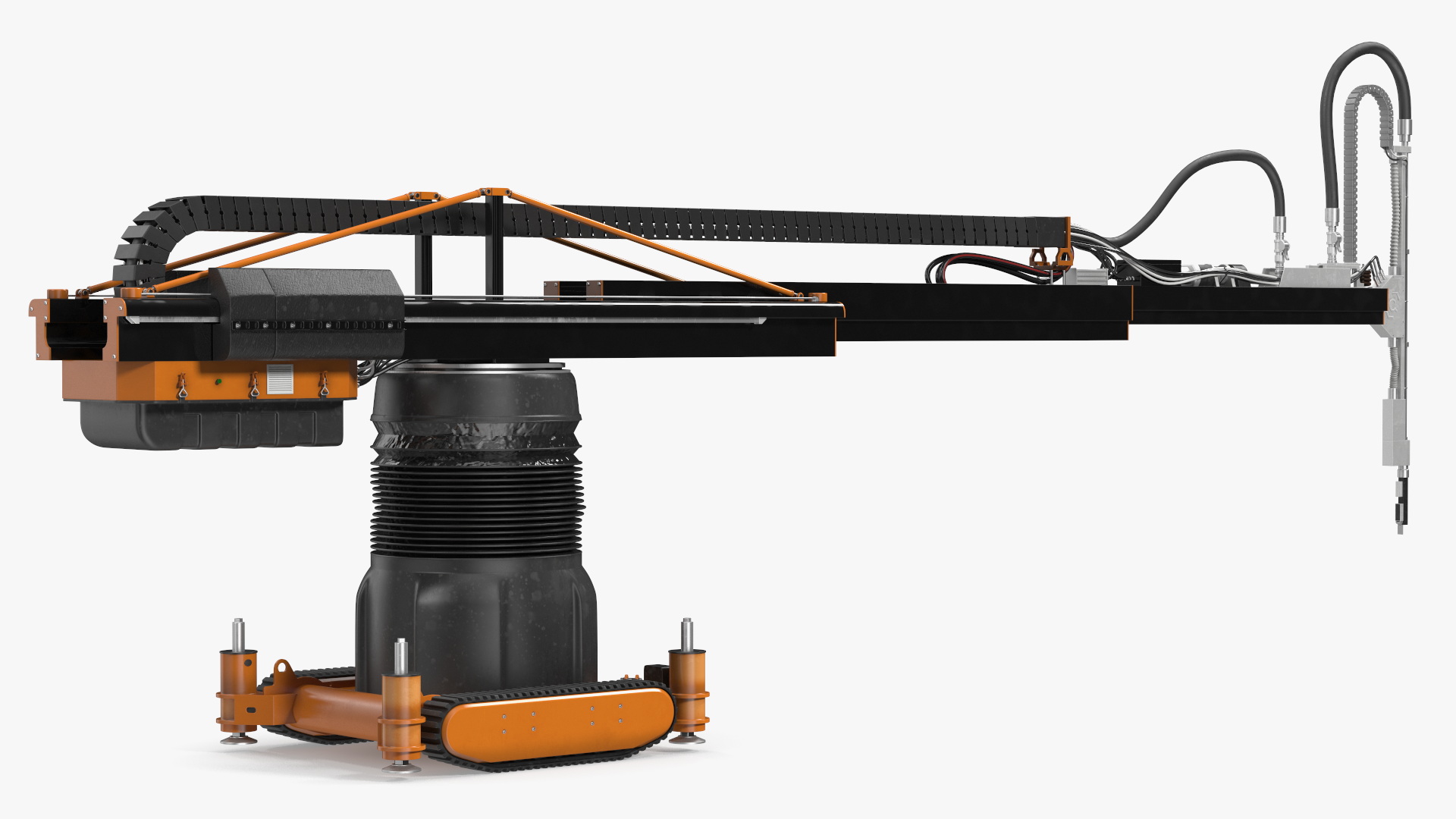 Construction 3D Printer Rigged for Cinema 4D 3D model