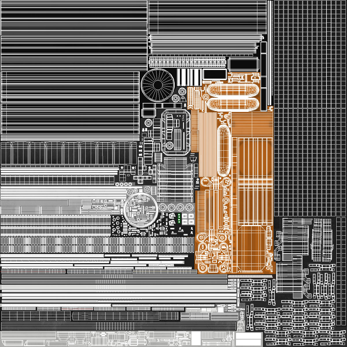 Construction 3D Printer Rigged for Cinema 4D 3D model