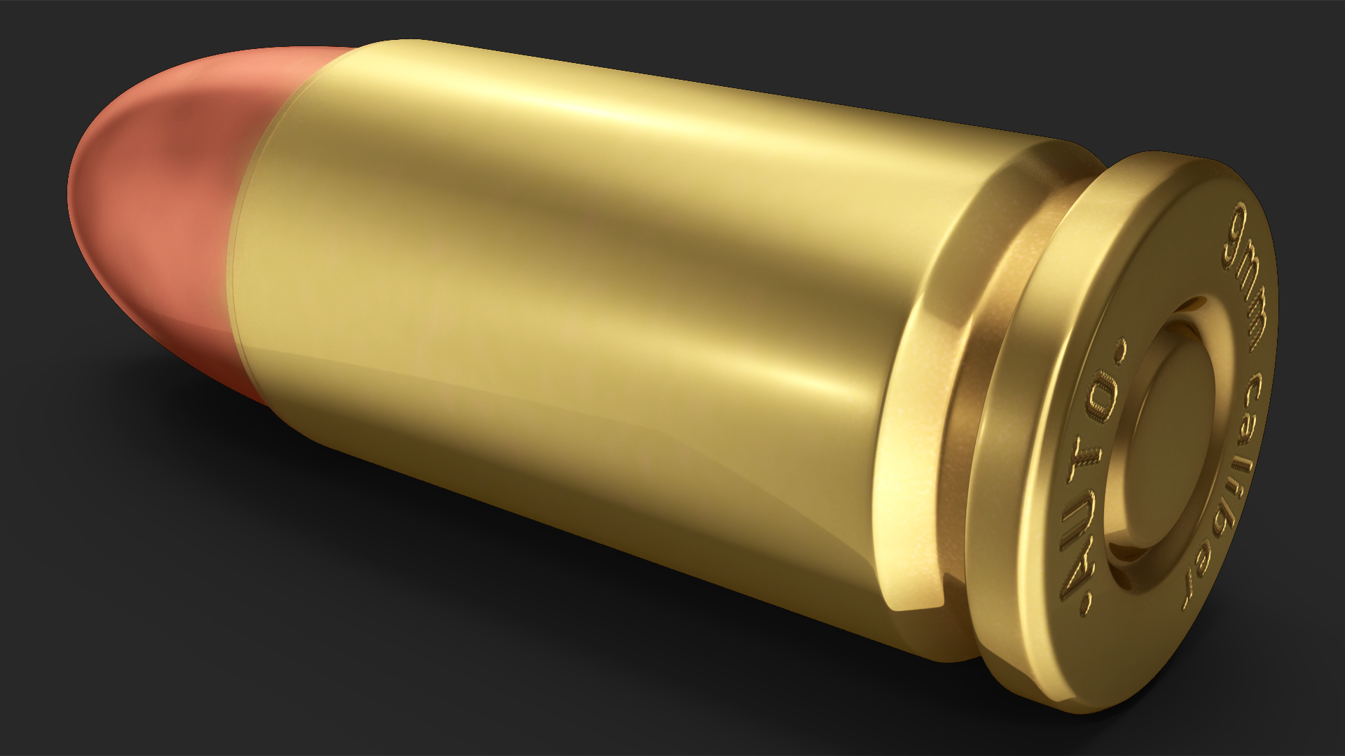 9mm Luger Ammo 3D model