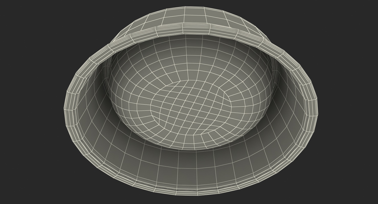 Dry Pet Food Bowl 3D