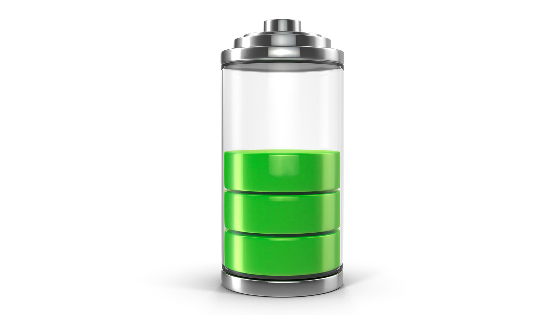 3D model Battery Charge Level Indicators Set