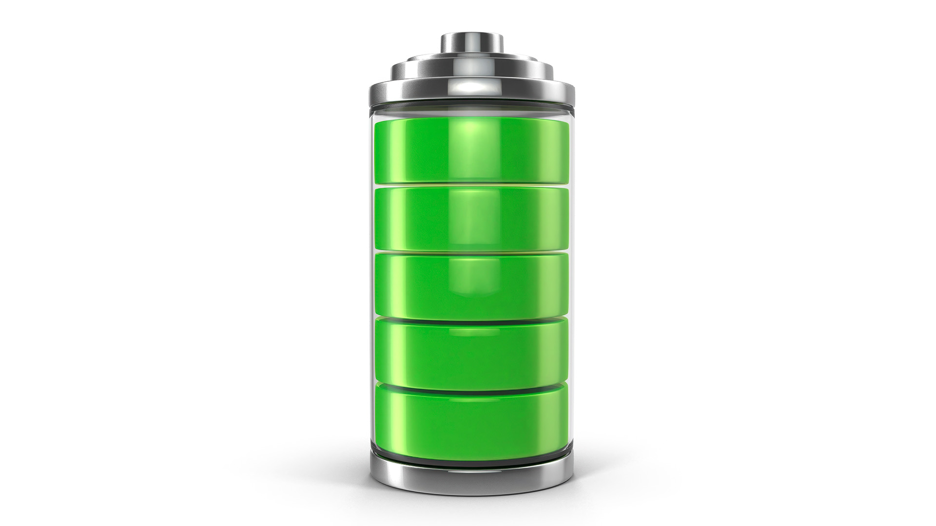 3D model Battery Charge Level Indicators Set