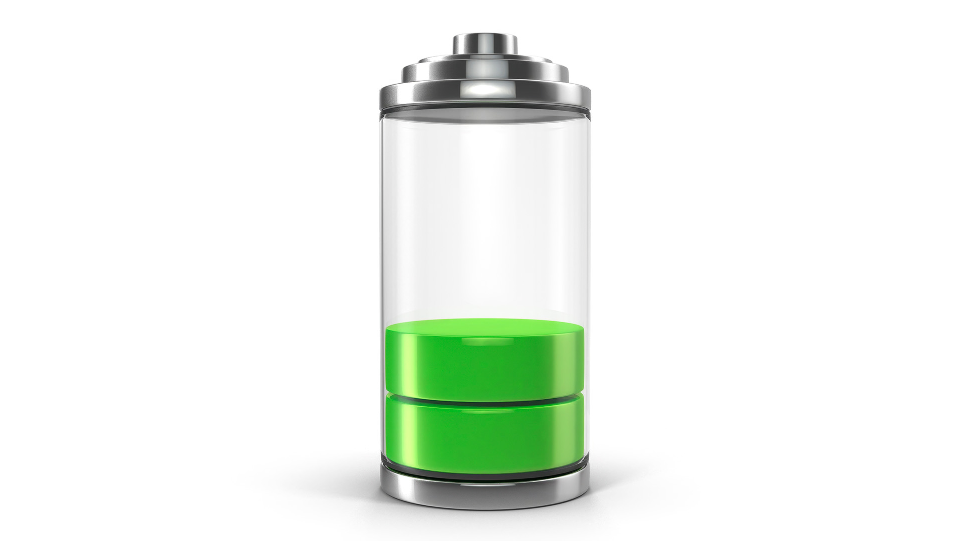 3D model Battery Charge Level Indicators Set
