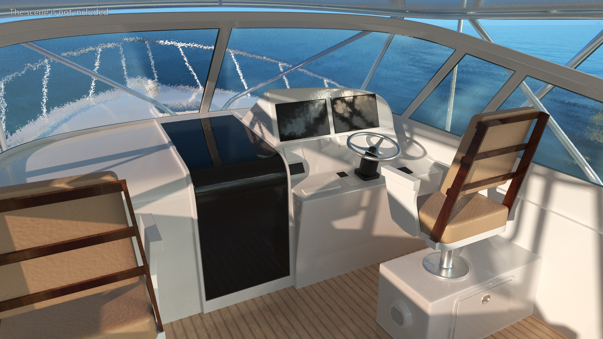 Henriques 35 Express Blue New Fishing Boat 3D