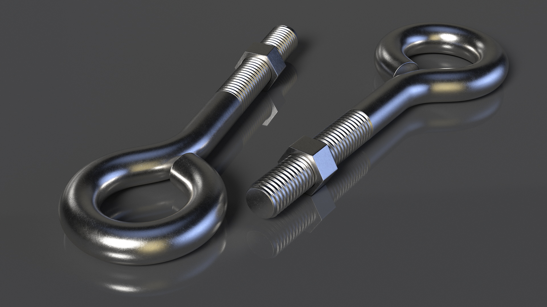 Eye Bolt Screw 3D model