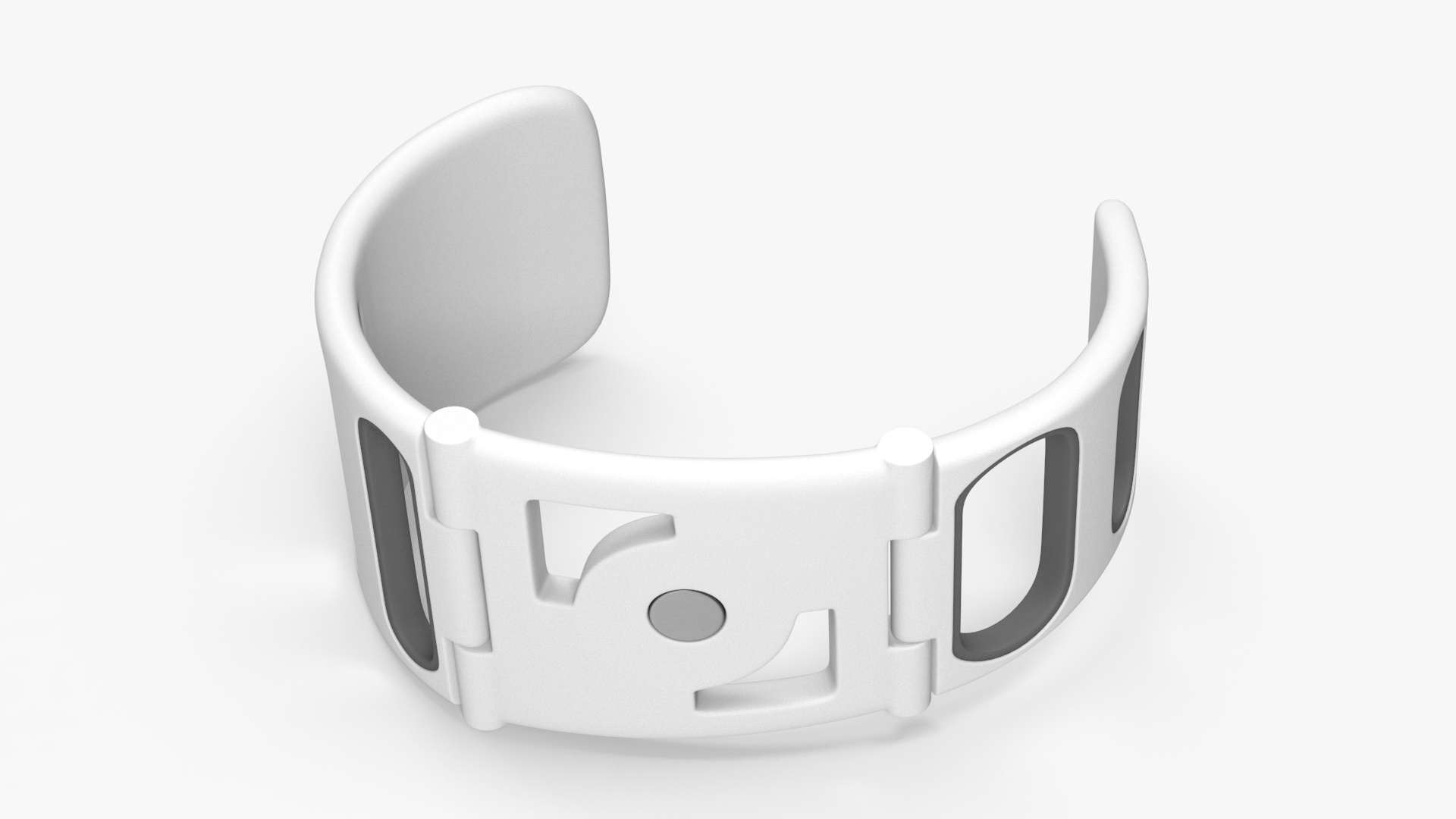 Design Health Monitoring Bracelet Vital Grey 3D model