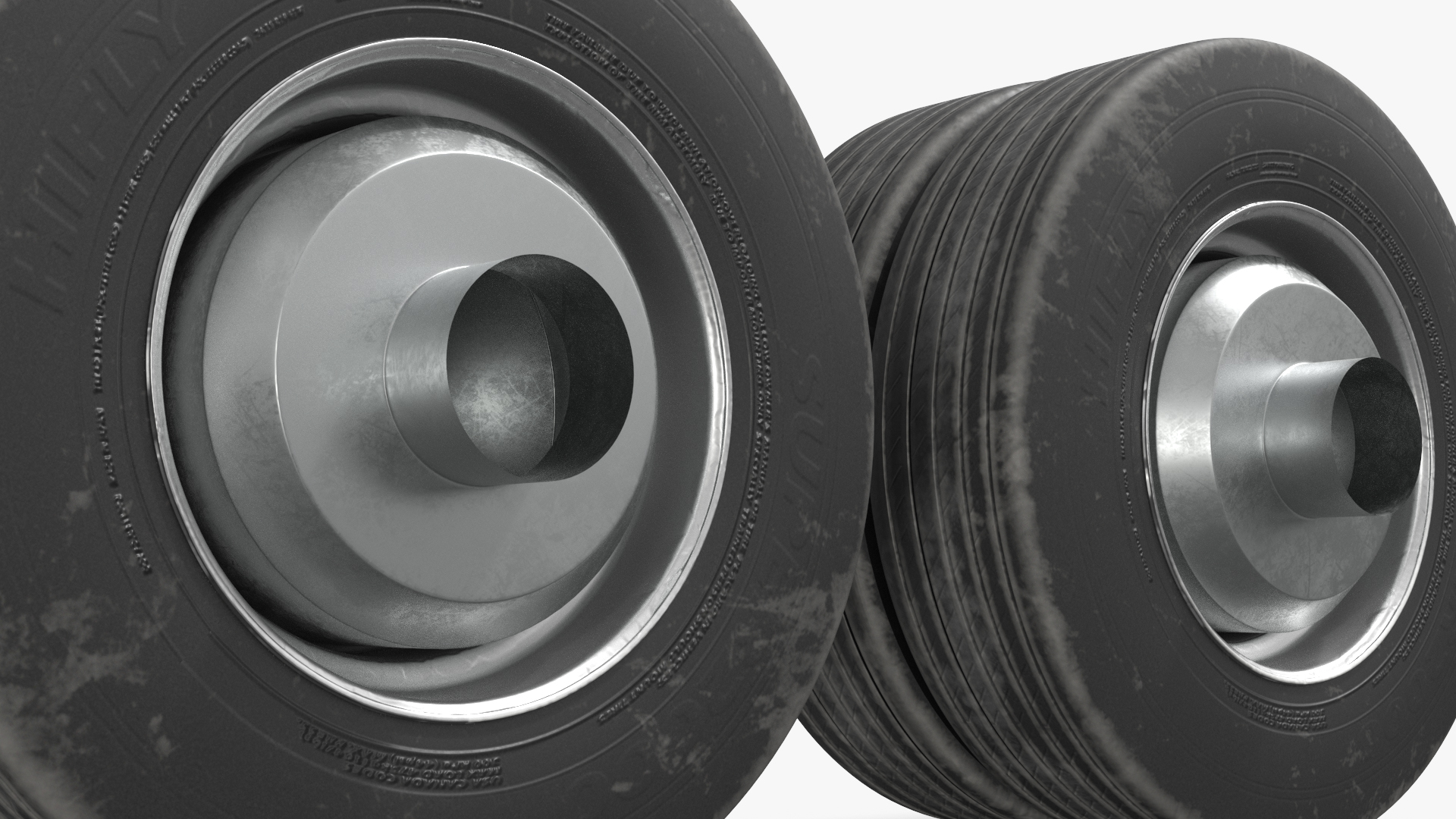Semi Trailer Wheel Set, view 6