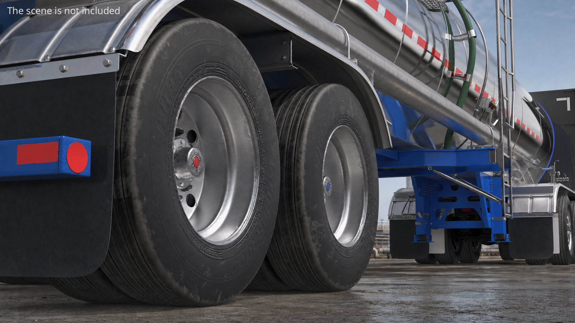 Semi Trailer Wheel Set, view 2