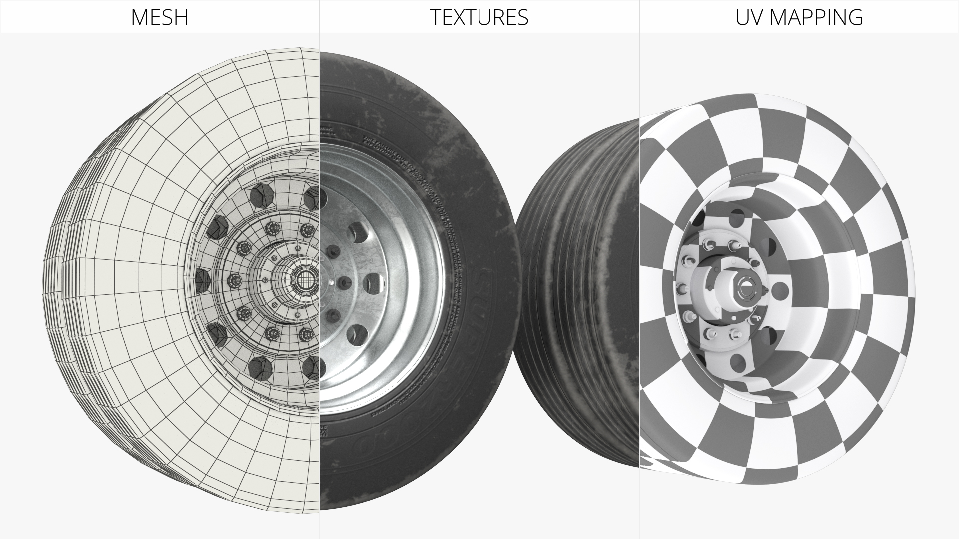 Semi Trailer Wheel Set, view 7