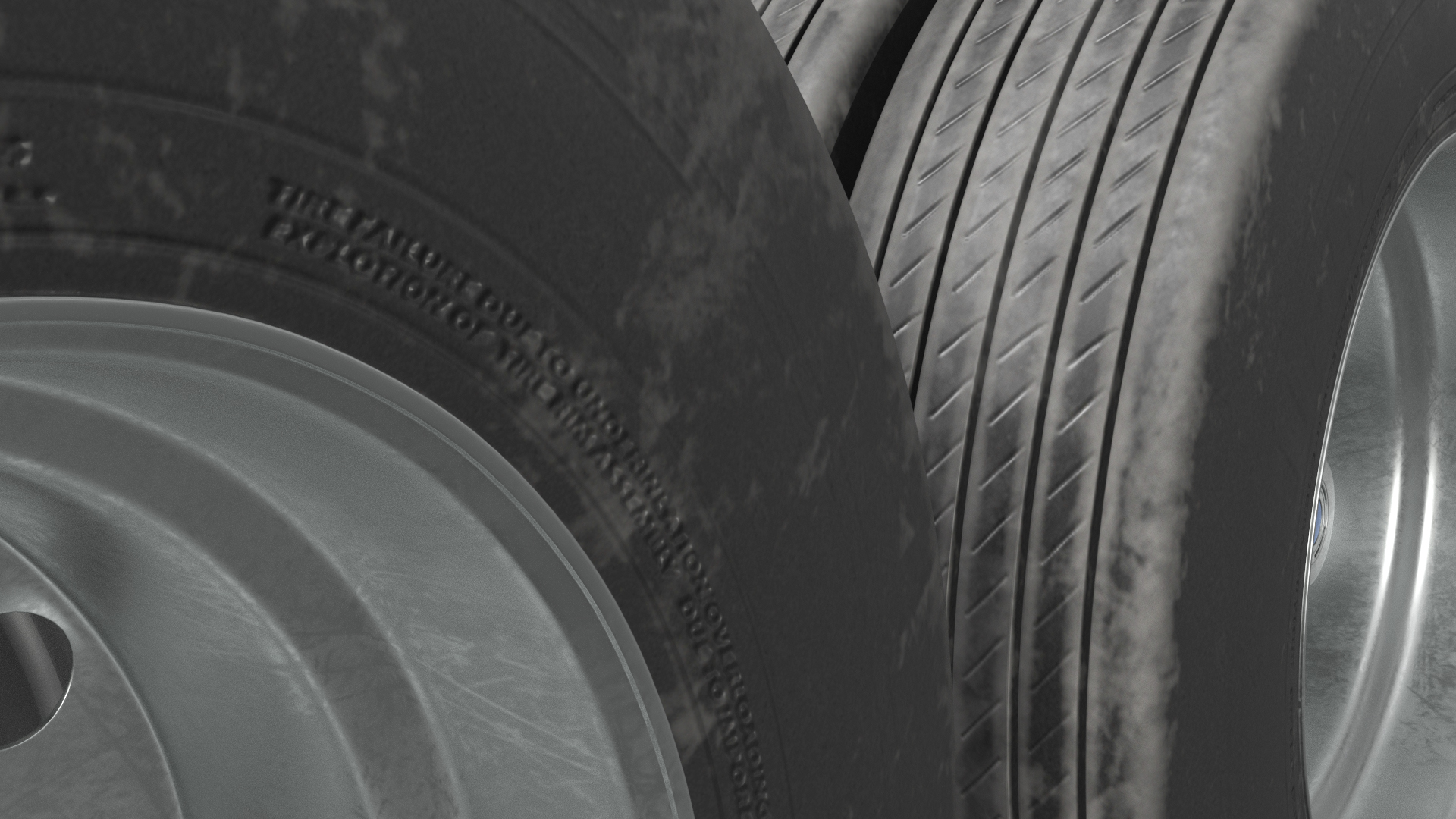 Semi Trailer Wheel Set, view 4