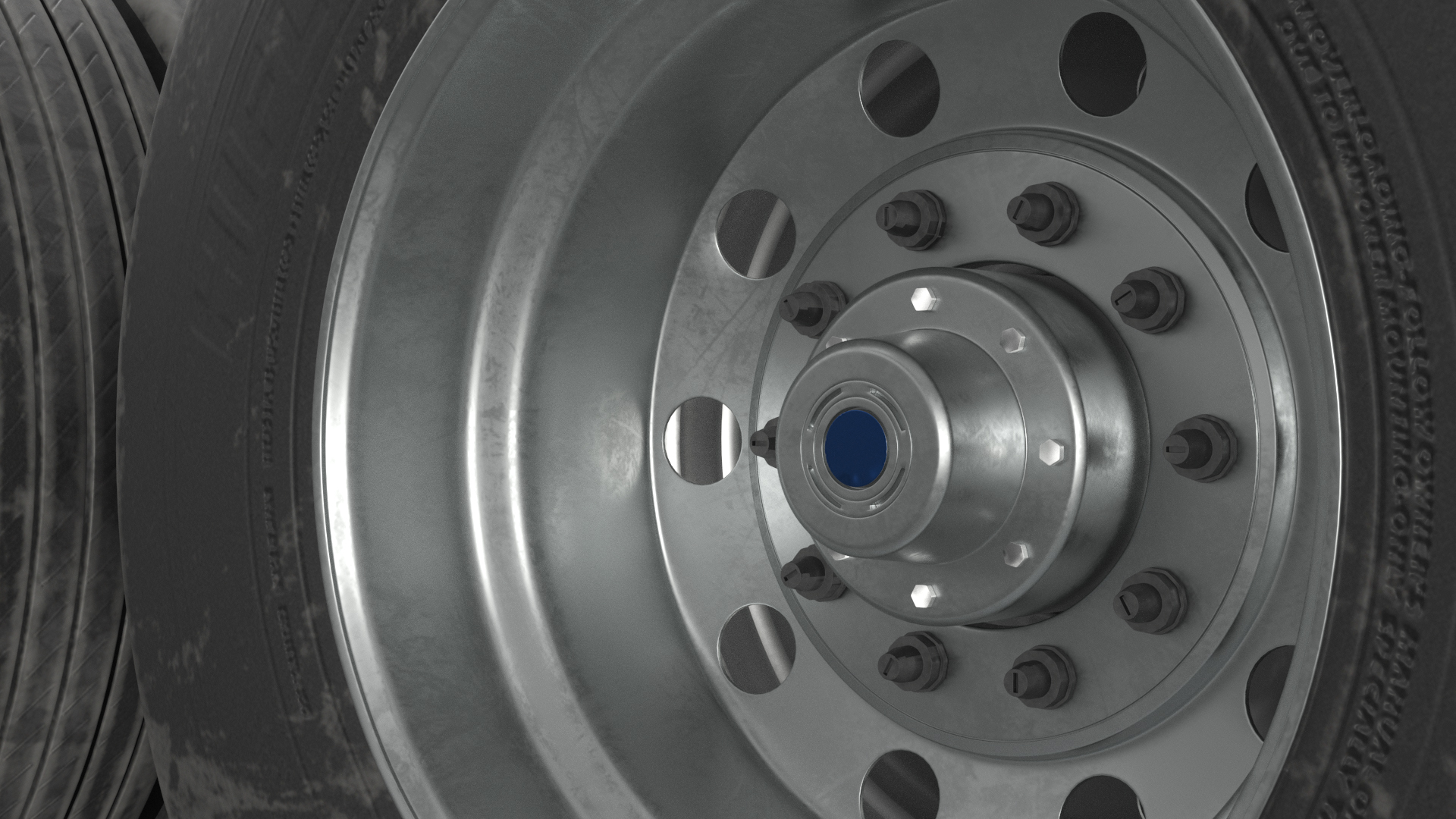 Semi Trailer Wheel Set, view 5