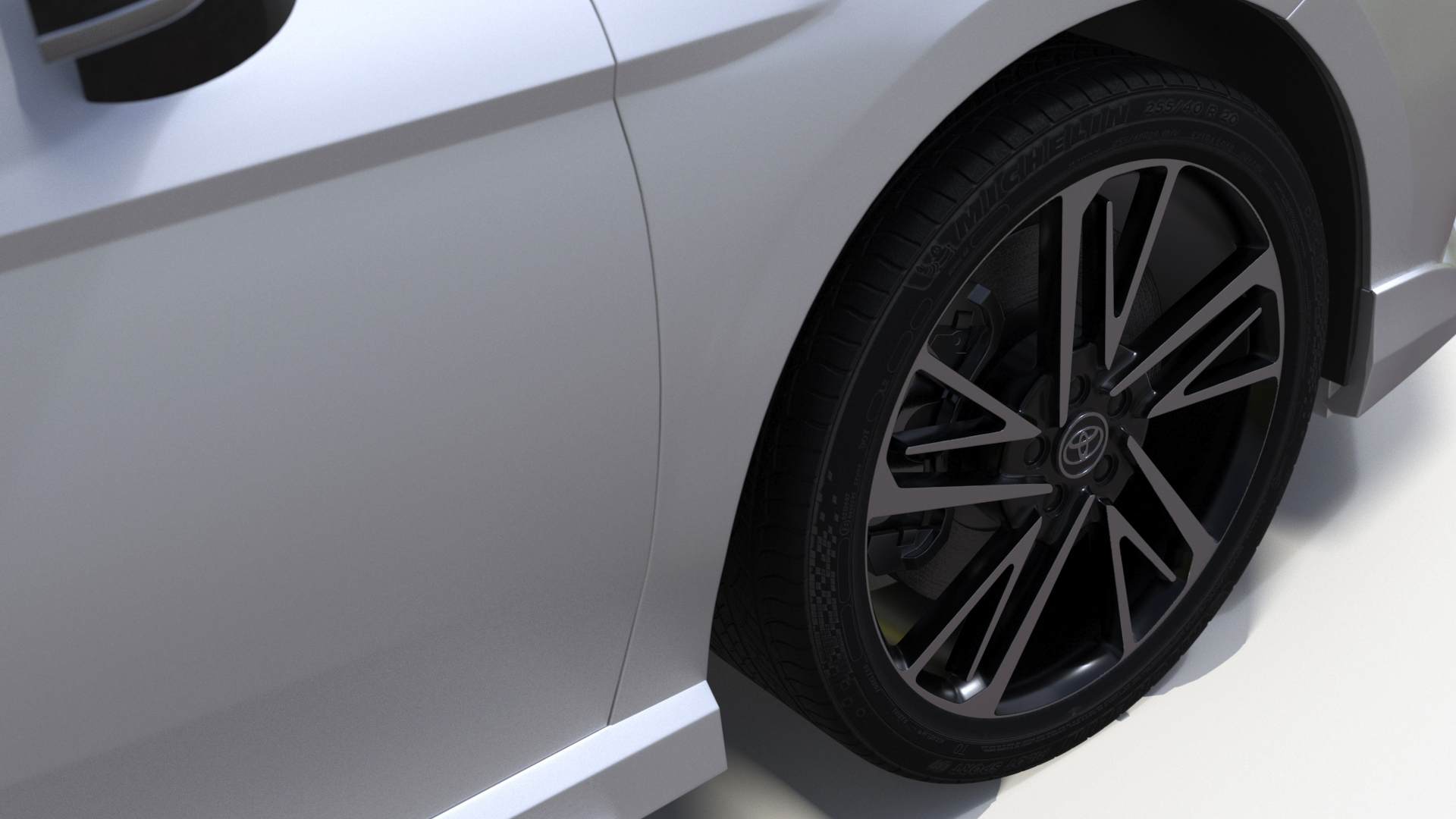 3D model 2025 Toyota Camry Ice Cap
