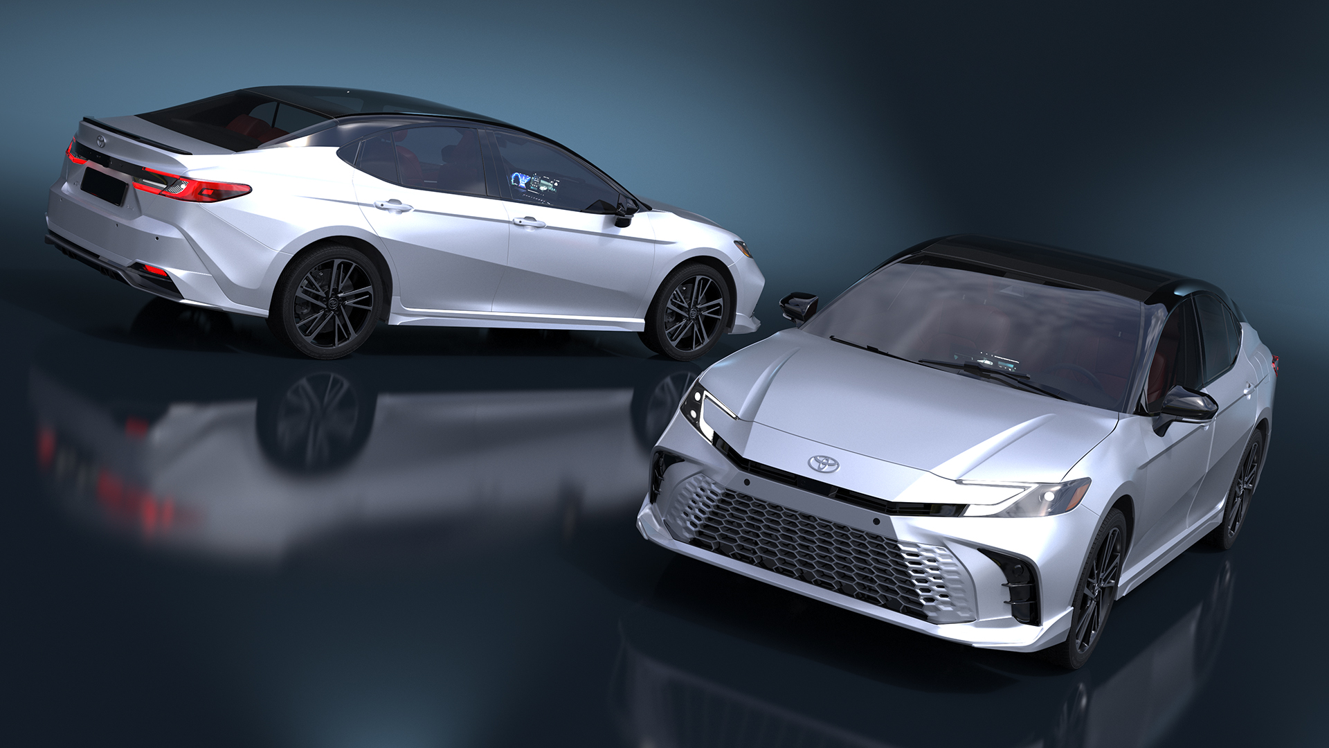 3D model 2025 Toyota Camry Ice Cap