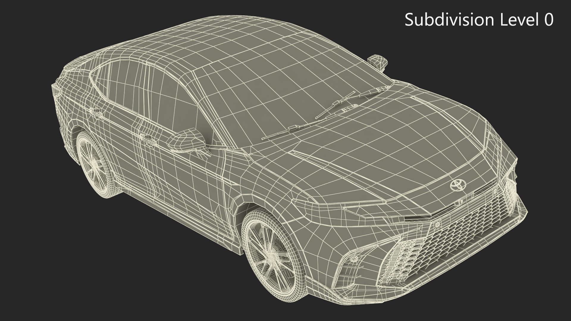 3D model 2025 Toyota Camry Ice Cap