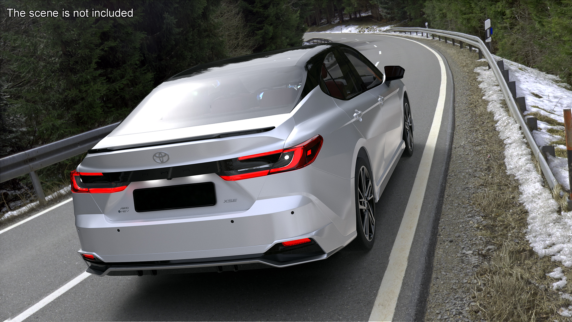 3D model 2025 Toyota Camry Ice Cap