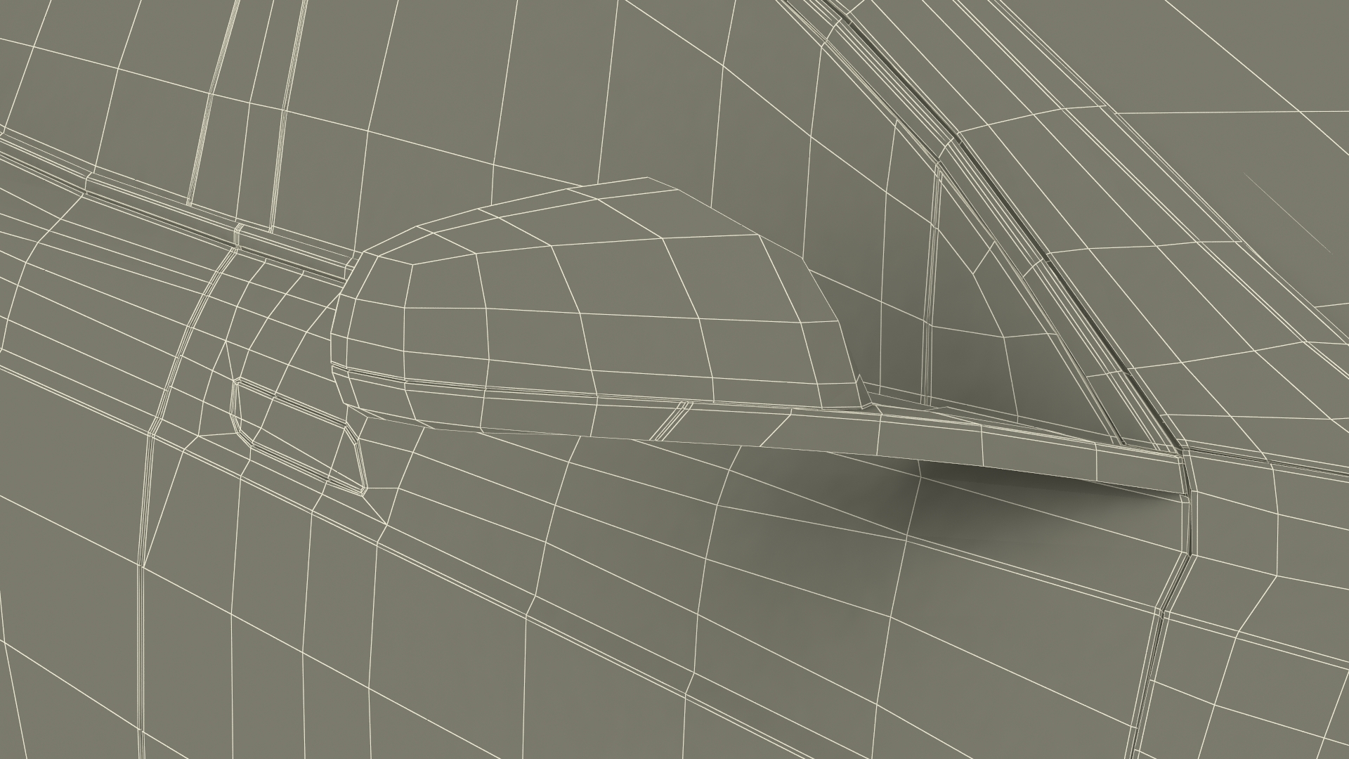Tesla Model S 60 2015 Simple Interior 3D