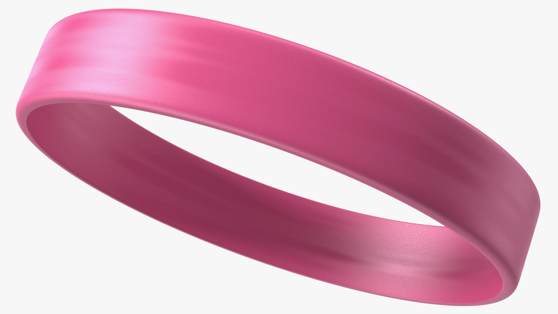 3D Love Silicone Wristband model