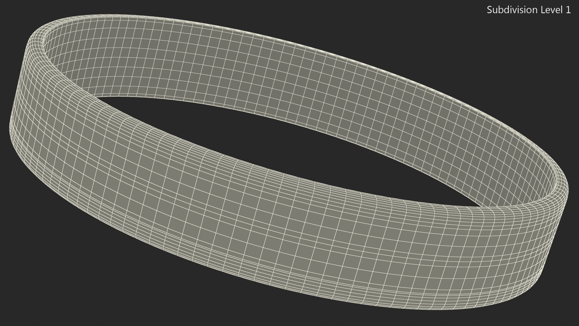 3D Love Silicone Wristband model