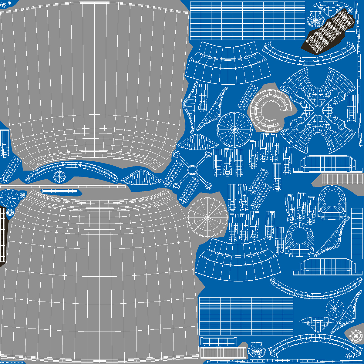 Transparent Water Filter Housing 3D