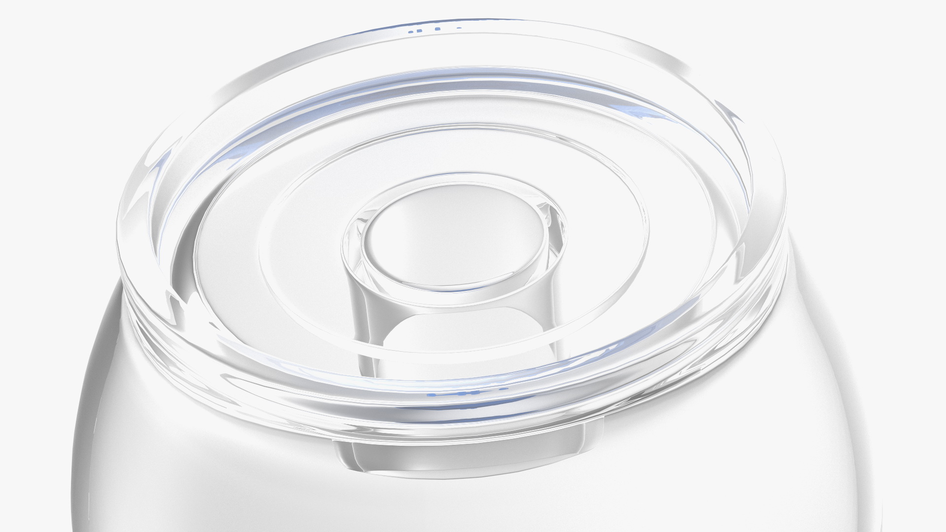 Transparent Water Filter Housing 3D