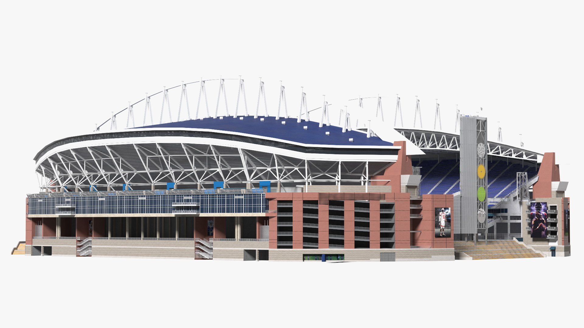 3D Multi Purpose Stadium