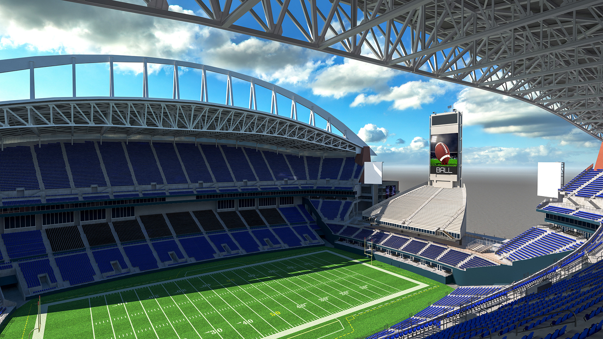 3D Multi Purpose Stadium