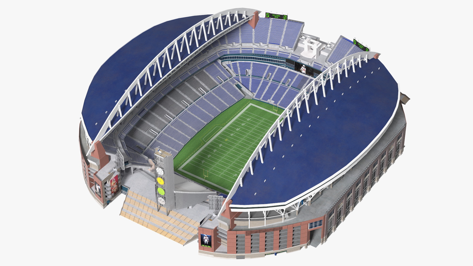 3D Multi Purpose Stadium