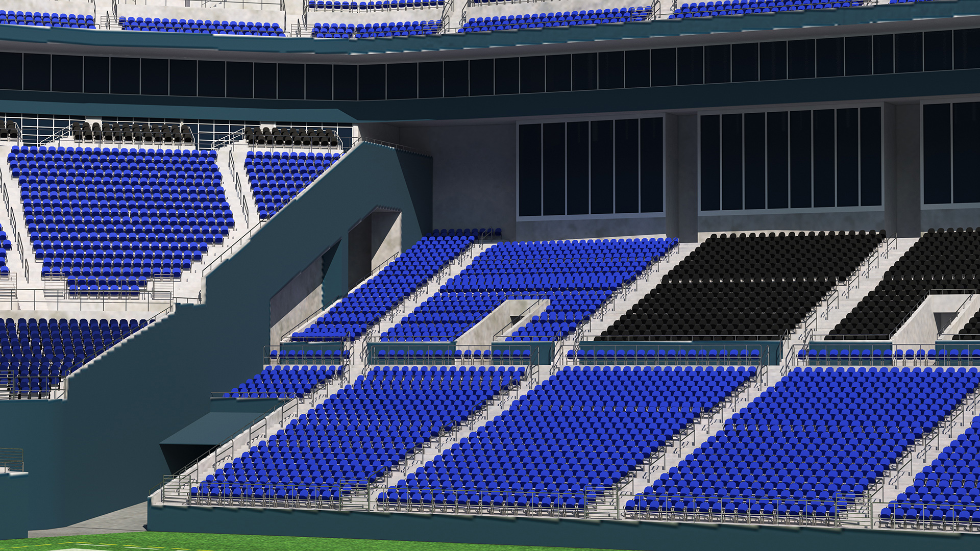 3D Multi Purpose Stadium
