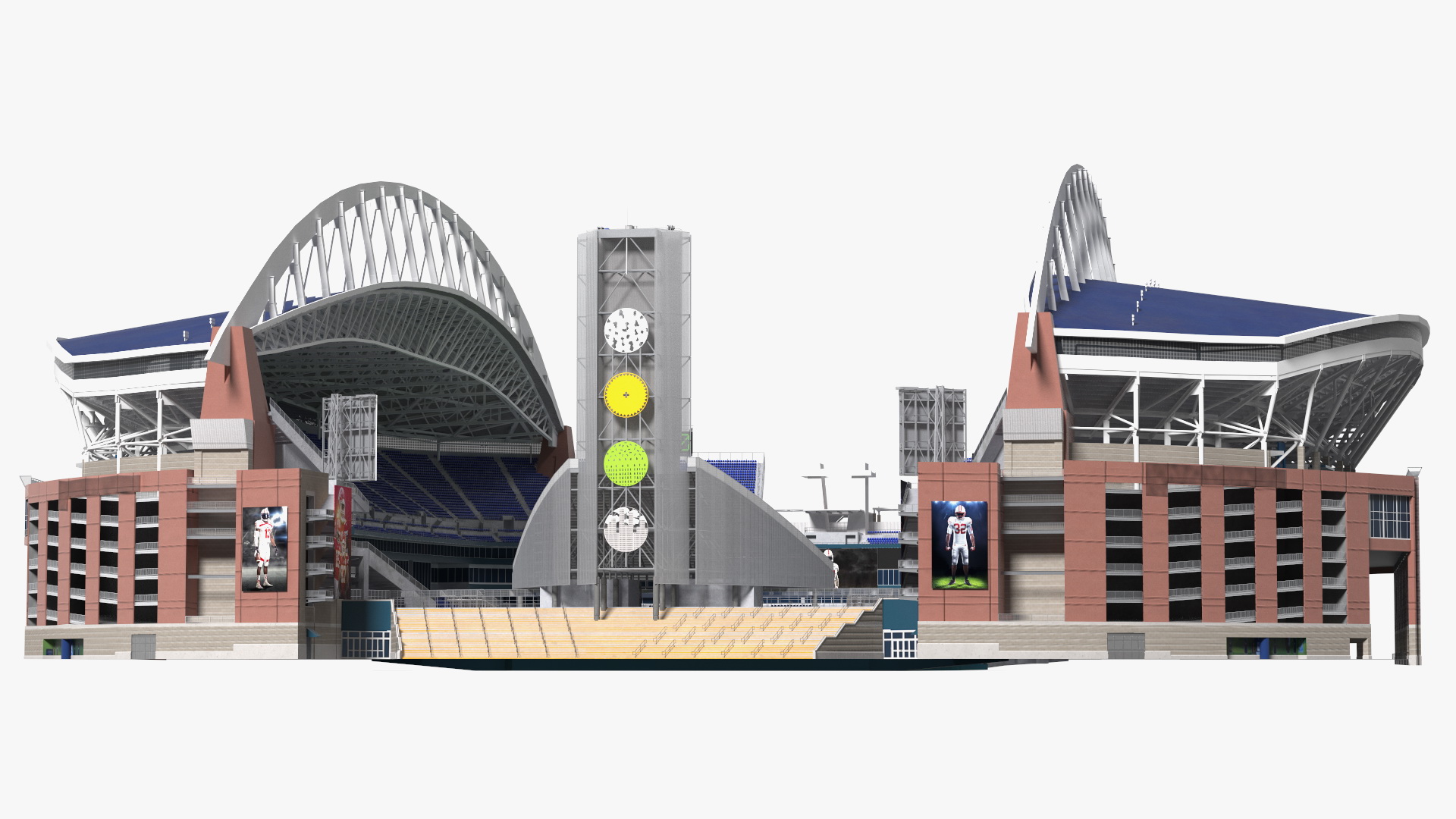 3D Multi Purpose Stadium