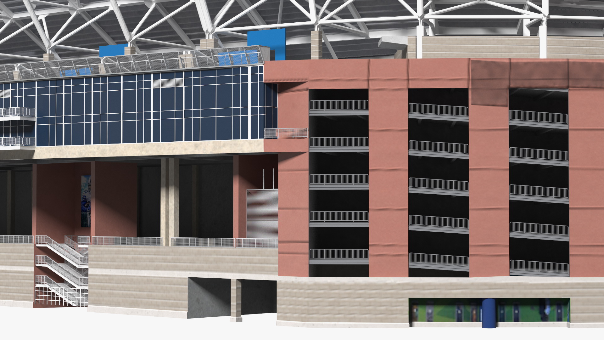 3D Multi Purpose Stadium