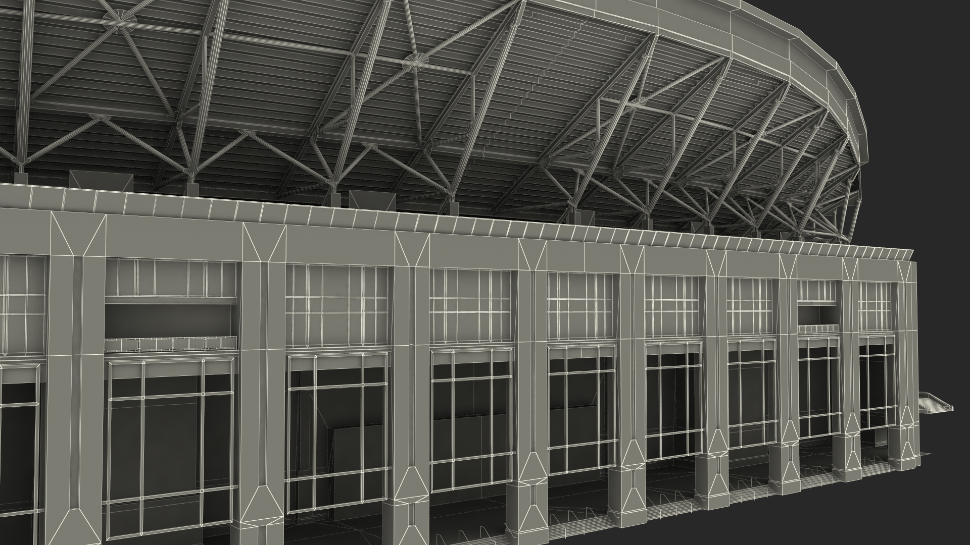 3D Multi Purpose Stadium