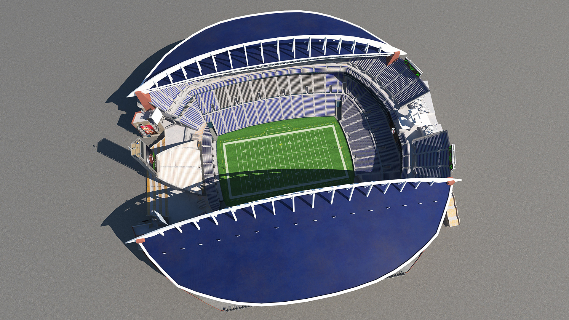 3D Multi Purpose Stadium