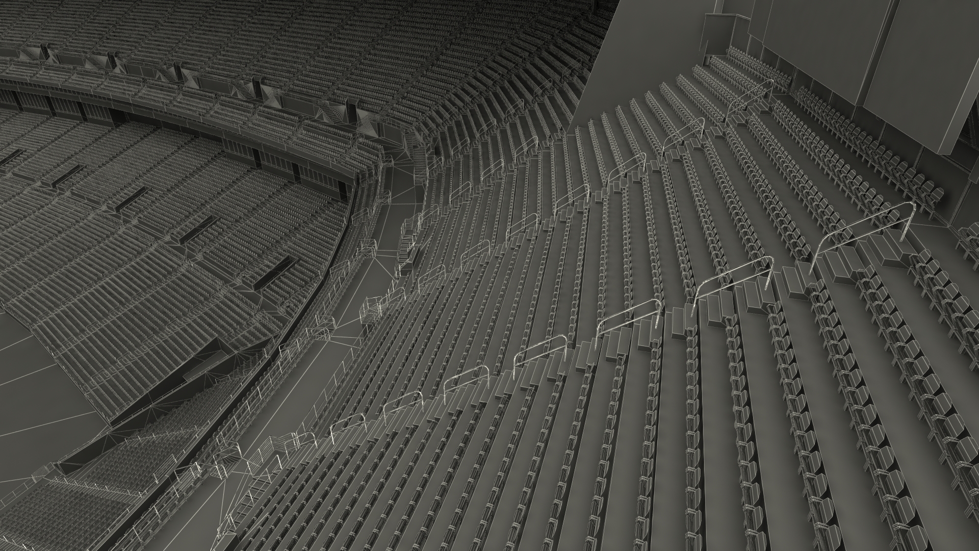 3D Multi Purpose Stadium
