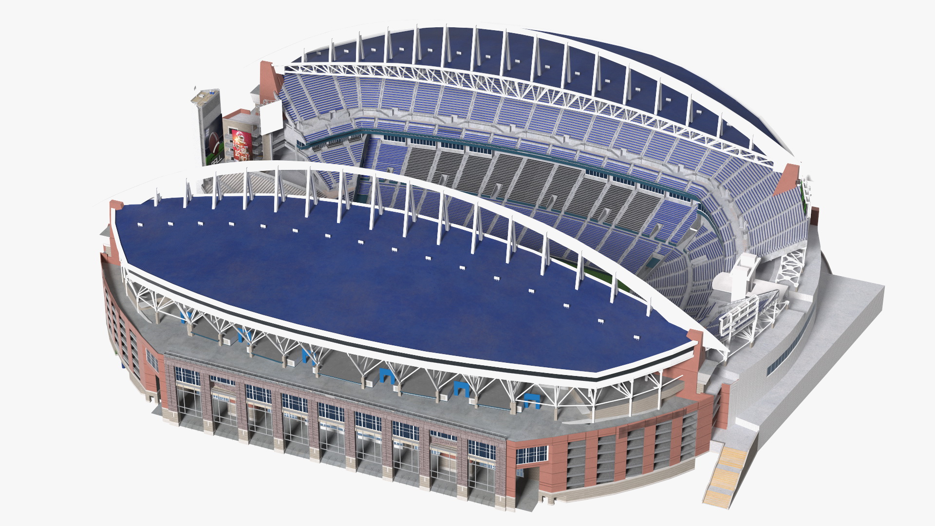 3D Multi Purpose Stadium