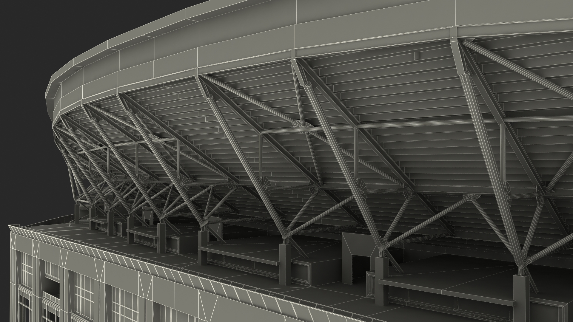 3D Multi Purpose Stadium