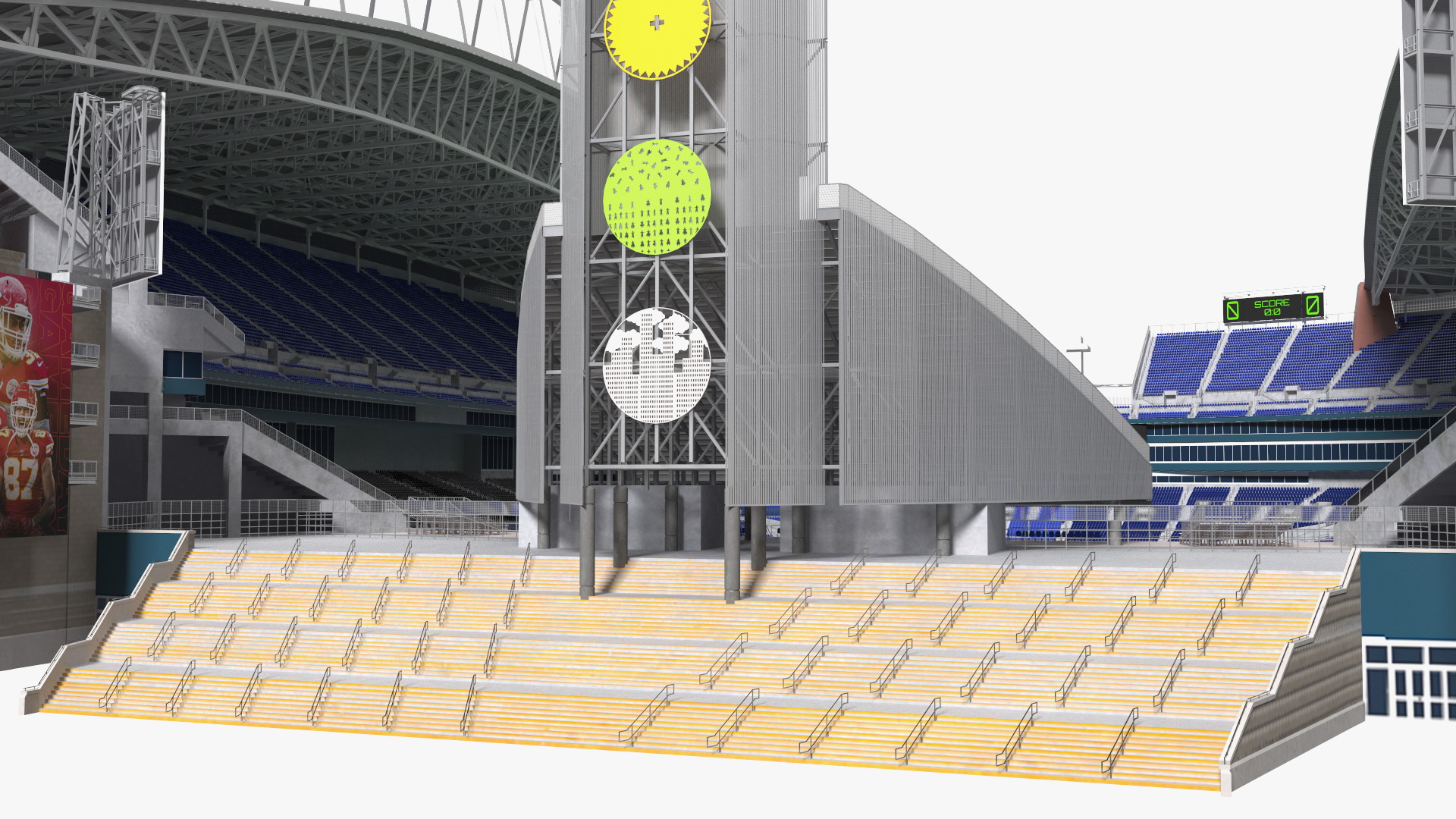 3D Multi Purpose Stadium