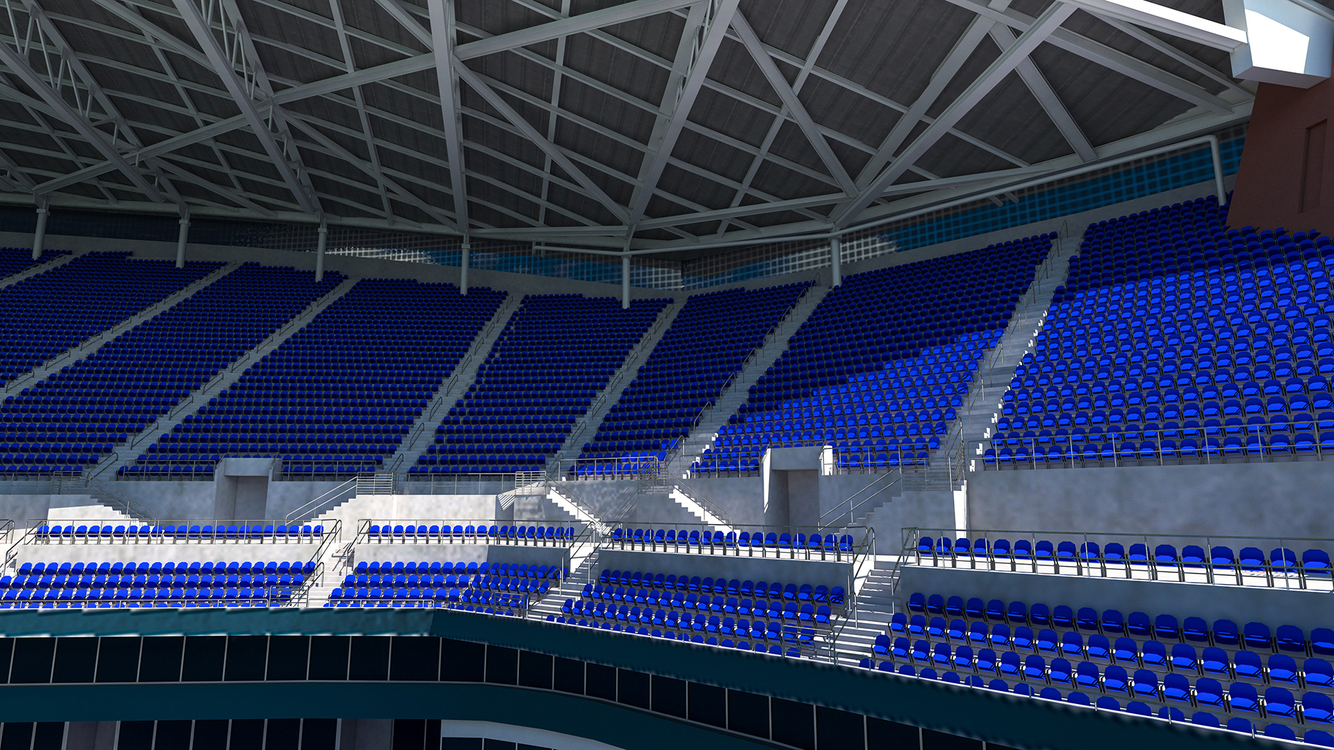 3D Multi Purpose Stadium