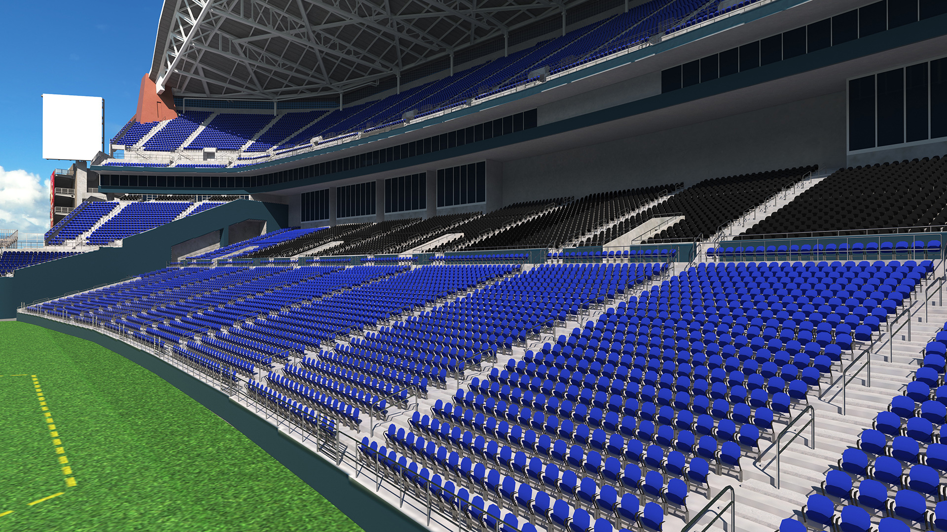 3D Multi Purpose Stadium