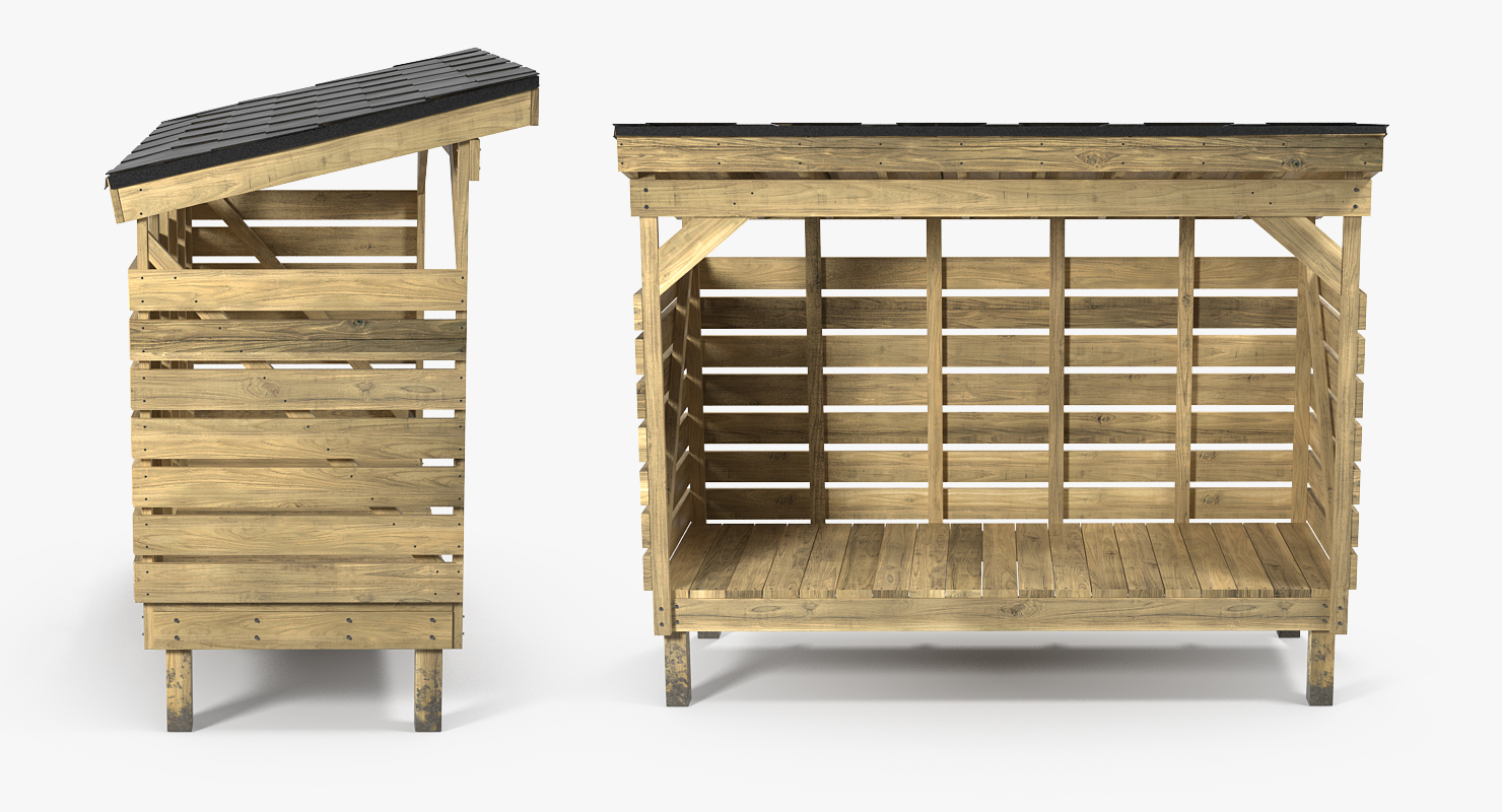 3D Firewood Storage