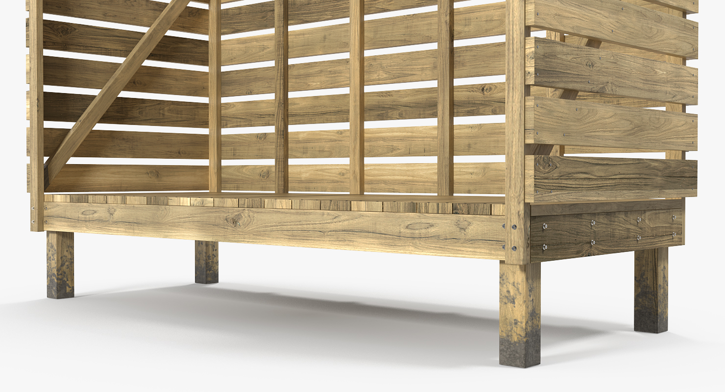 3D Firewood Storage